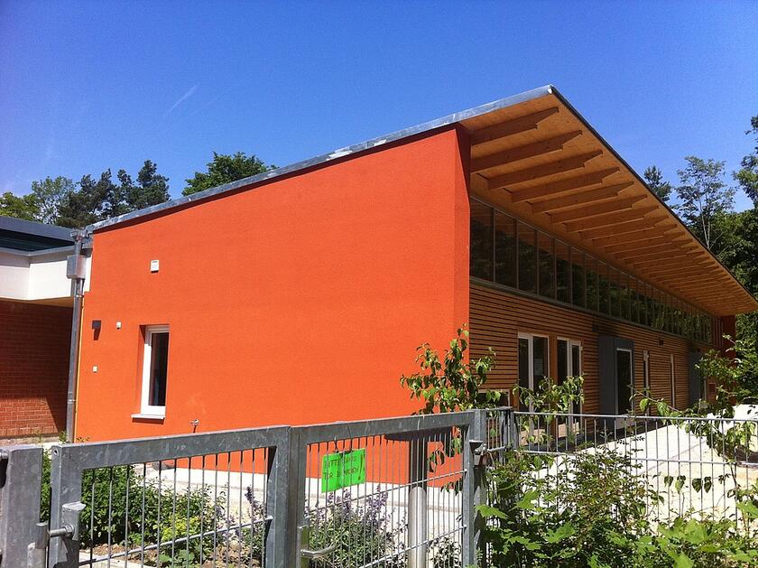 Außenansicht Johanniter-Kinderkrippe "medbo-Spatzennest"