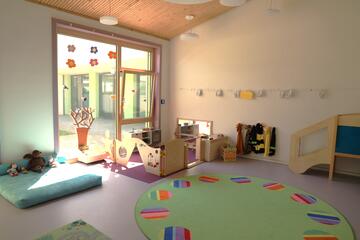 Ein weiterer Gruppenraum der Einrichtung