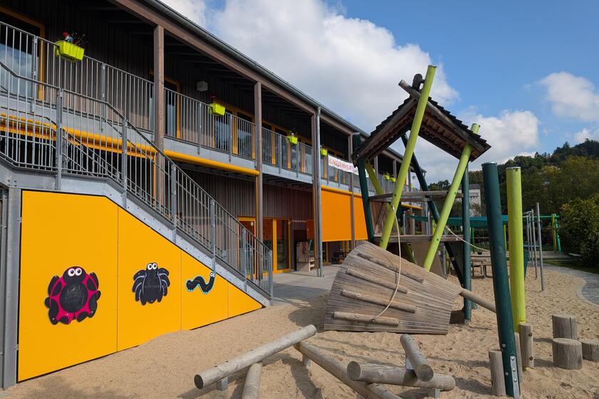 Außengelände Kinderhaus Storchennest