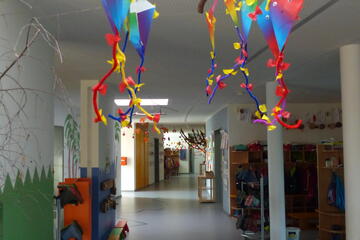 Blick in den Flur der Johanniter-Kinderinsel