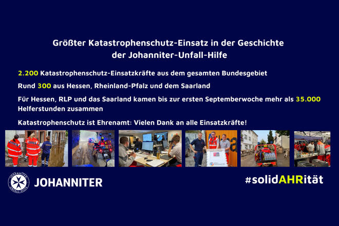 Katastrophenschutz-Einsatz im Ahrtal