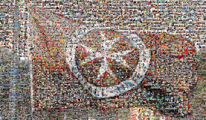 Eine Collage mit Bildern von der Arbeit der Johanniter.