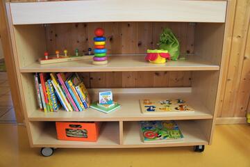 Leseecke 2 Johanniter-Kinderkrippe Bernhardswald