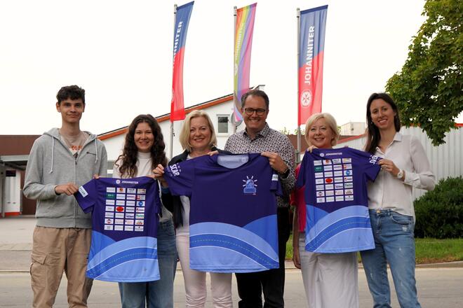 Das Projektteam des Johanniter-Blaulichtlaufs freut sich schon auf Freitag, den 8.8.