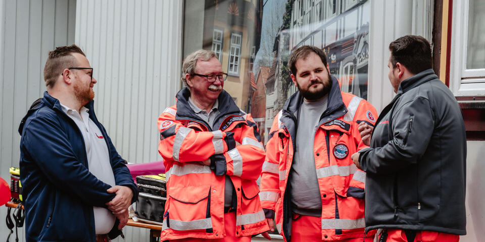 Johanniter im Gespräch