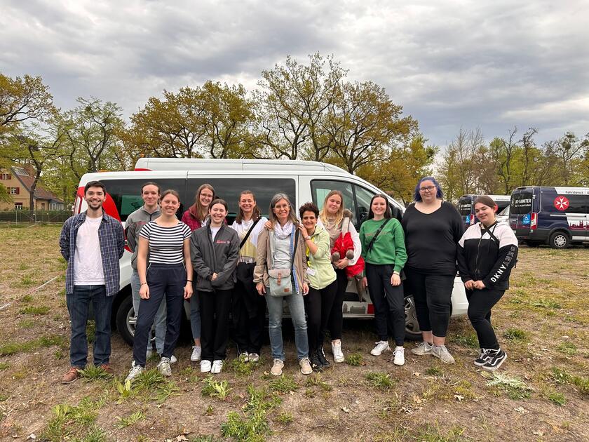 Gruppenfoto Team der Realistischen Unfalldarstellung 