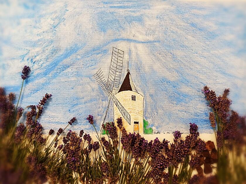 Gemälde aus der Johanniter-Tagespflege in Königsbrunn