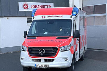 Rettungswache Seligenstadt Rettungswagen RTW Rettungsdienst Kreis Offenbach Johanniter 