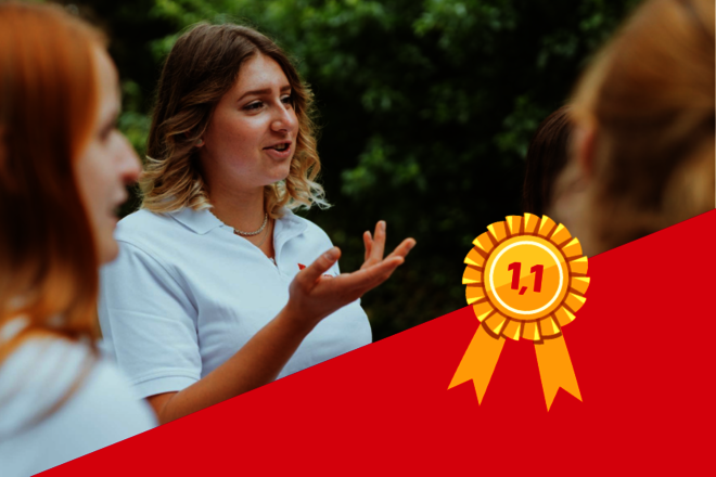 Pflegefachkraft der Johanniter in Wiesbaden.