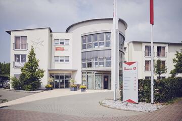 Der Eingang zum Johanniter-Stift Buseck