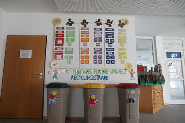 Mülltrennung Johanniter-Kindertagesstätte "Burgspatzen"