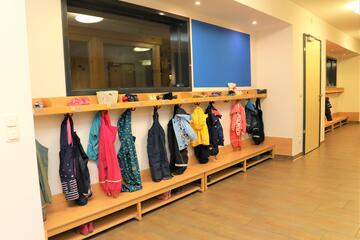 Garderobe Johanniter-Kinderkrippe "Turmwichtel"