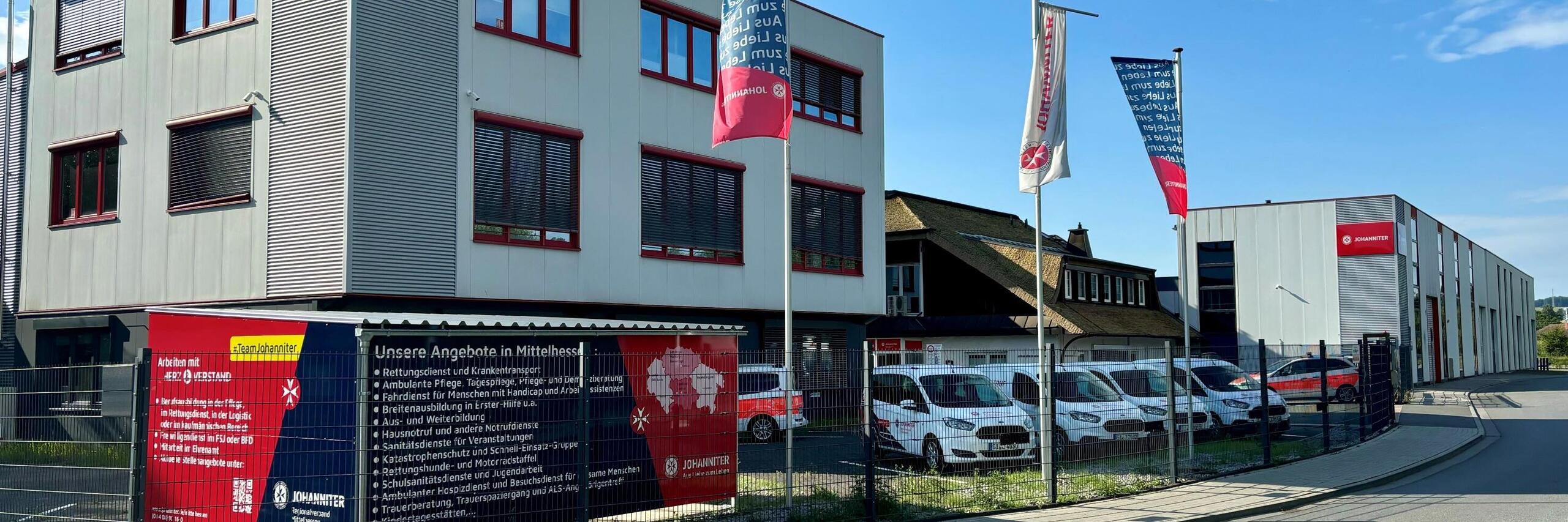 Außenansicht Gebäude Regionalgeschäftsstelle Buseck