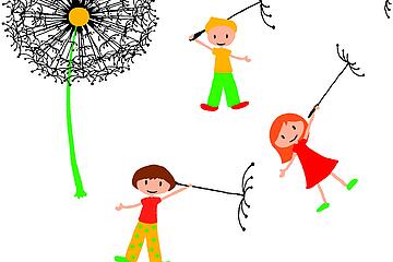 Logo Johanniter-Kinderkrippe "Pusteblume"