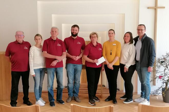 Das Bruder-Gerhard-Hospiz bedankt sich herzlich für die Spende.