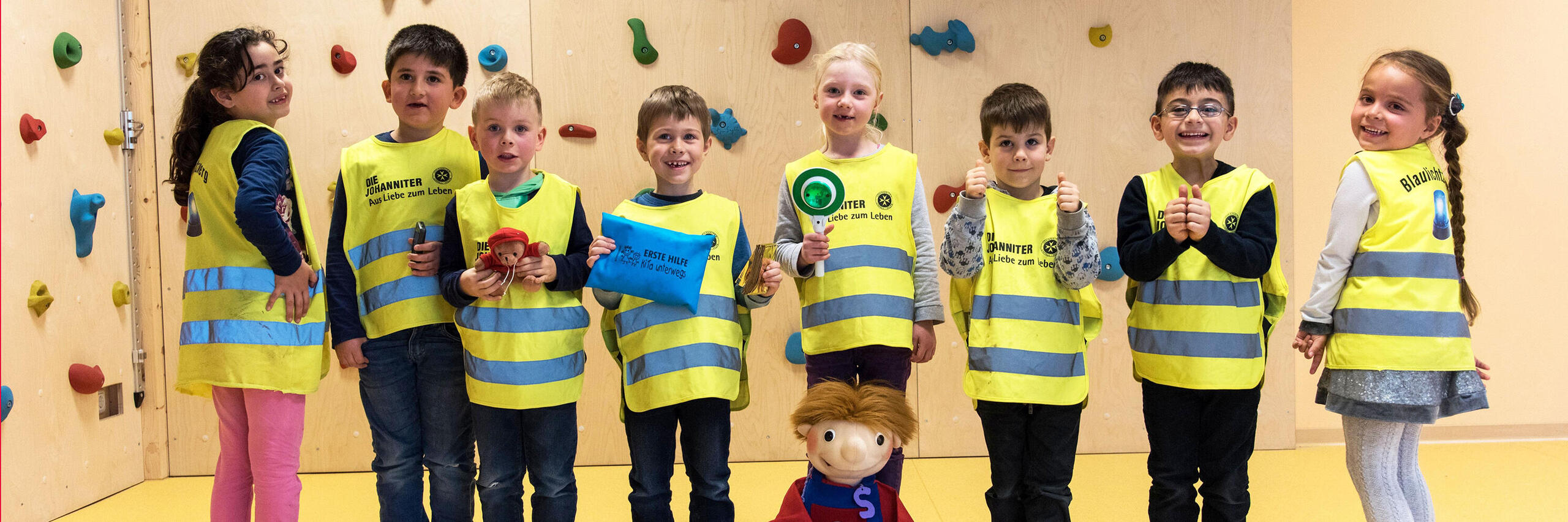 Die Blaulichtzwerge sind die Ersthelfer von morgen