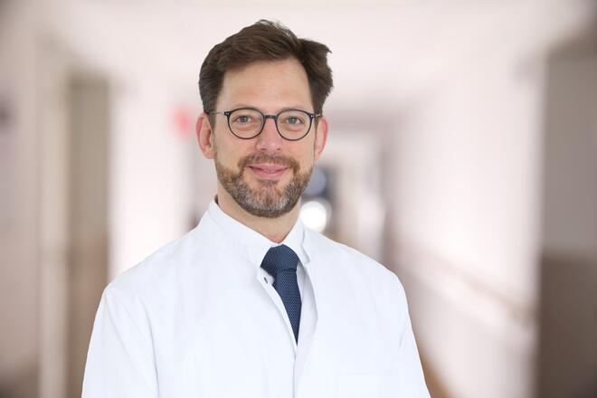 Dr. med. Rüdiger Junker, Oberarzt der HNO-Abteilung / Kopf- und Halschirurgie