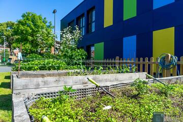 Hochbeet der Johanniter-Kita Seehüpfer