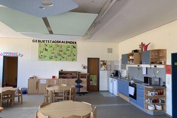 Gruppenraum "Wiesengeister" vom Kindergarten Frechdachs