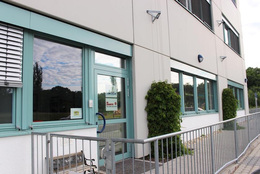 Eingang Johanniter-Kinderkrippe "BamBIOni"