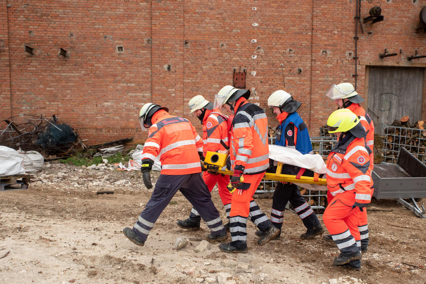 Einsatzkräfte des Johanniter Regionalverbands Harz-Heide 
