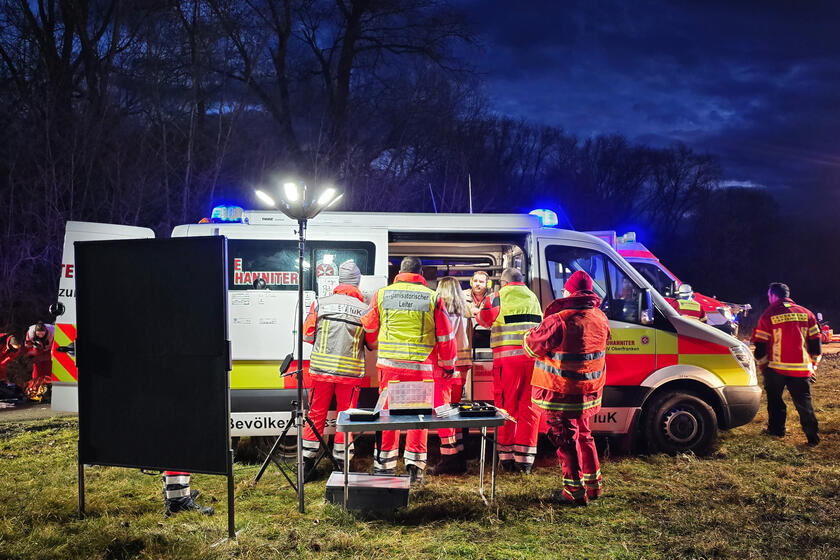 Johanniter-Bevölkerungsschutz in Oberfranken im Einsatz.