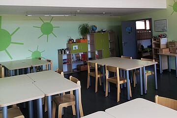 Speiseraum Johanniter-Kinderhort "Farbenklecks"
