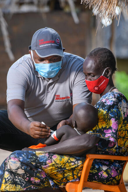 Johanniter helfen gegen Hunger.