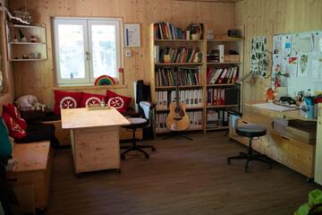 Einrichtung von innen