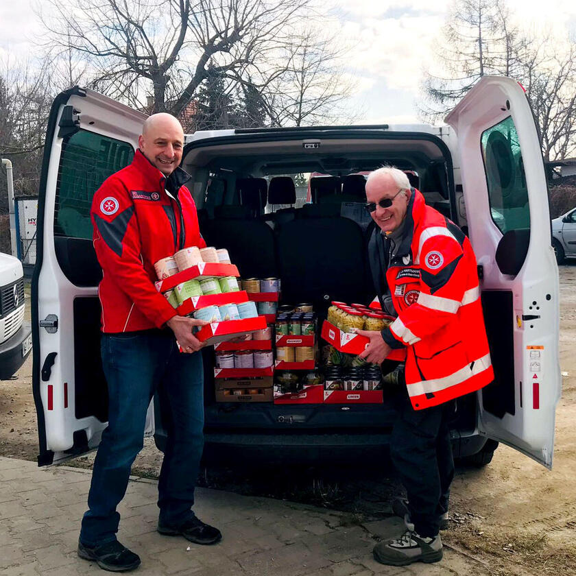 Hilfstransport JHG 2022 Polen