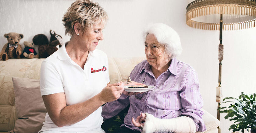 Die Johanniter bietet individuelle Pflege auf höchstem Niveau.