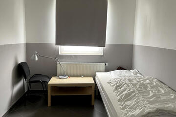 Rettungswache Seligenstadt Schlafraum Rettungsdienst Kreis Offenbach Johanniter 