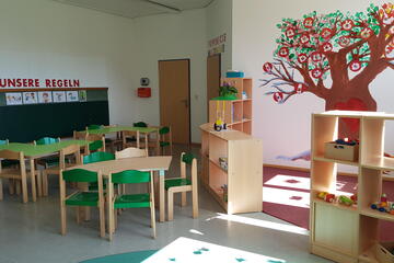 Gruppenraum "Waldgeister" vom Kindergarten Frechdachs