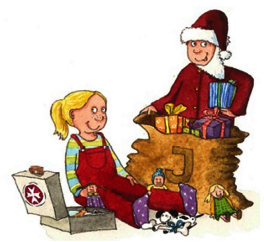 Jona und Joni feiern Weihnachten