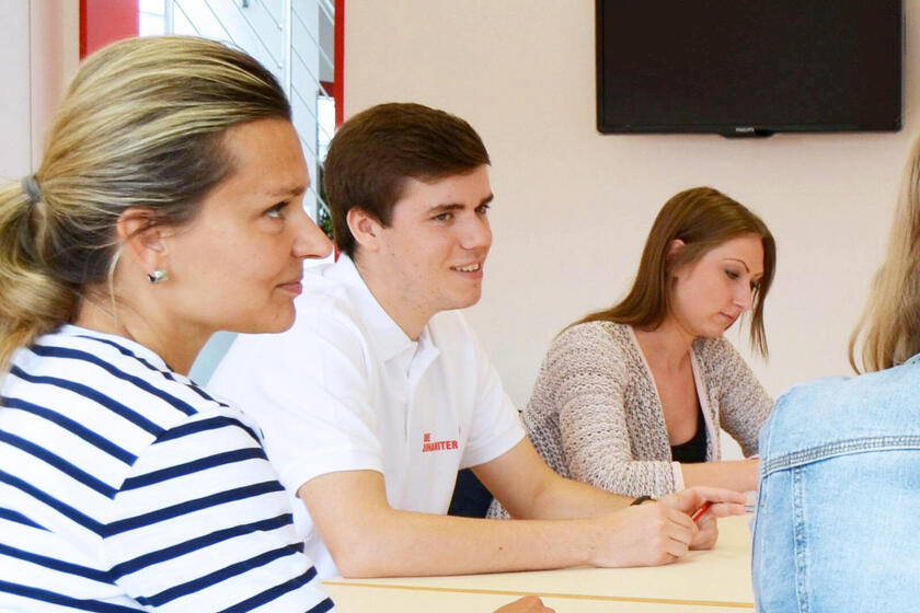 Im Unterricht: Fortbildungszentrum Pflege und Soziales