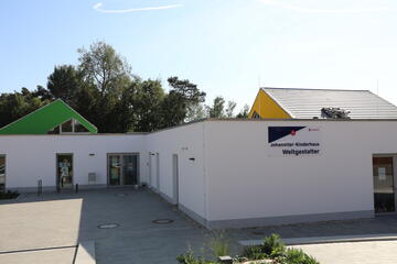 Außenansicht Johanniter-Kinderhaus "Weltgestalter"