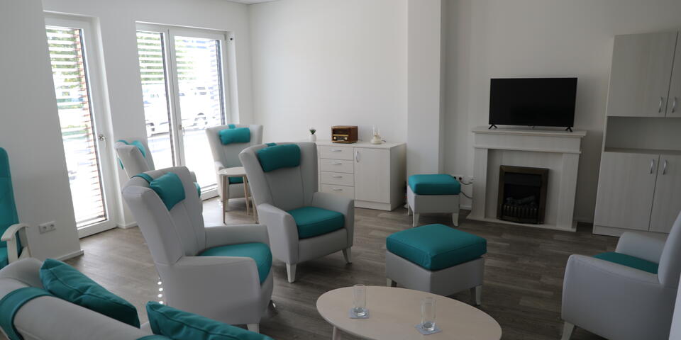 Gruppenraum in der Tagespflege Schwabelweis