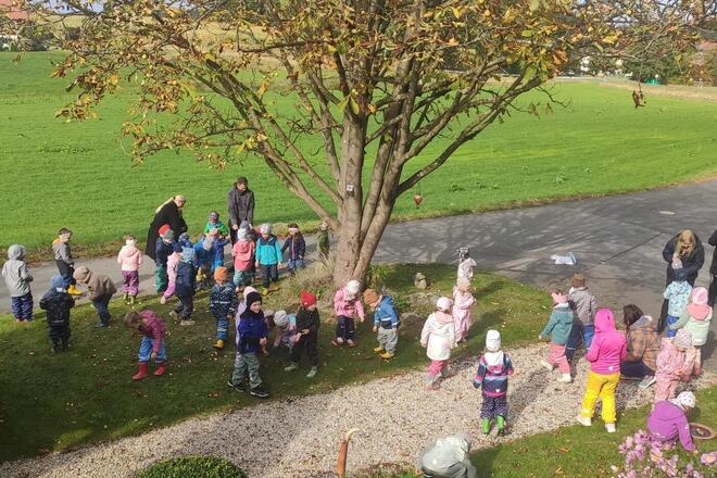 Der Aufenthalt draußen in der Natur hat den Kindern sehr gut gefallen.