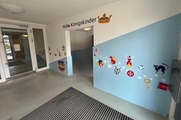 Eingangsbereich der Königskinder