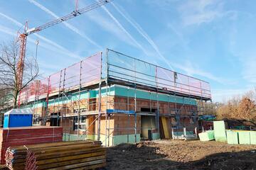 Rohbau der Kita Zülpich: Fertigstellung voraussichtlich Mitte 2026