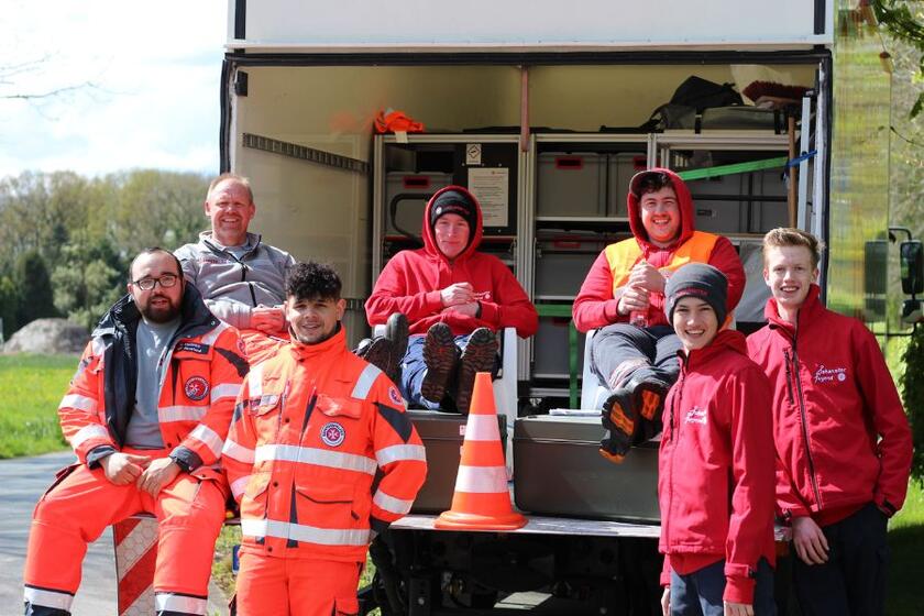 Die Jugendunterstützungsgruppe im Ortsverband Jeverland.