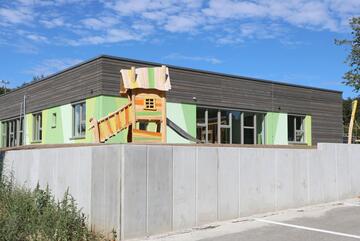 Außenansicht Johanniter-Kinderhaus „Glückspilz“ in Parsberg