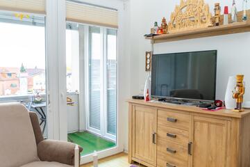 Beispiel-Wohnzimmer im Betreuten Wohnen Stockelsdorf