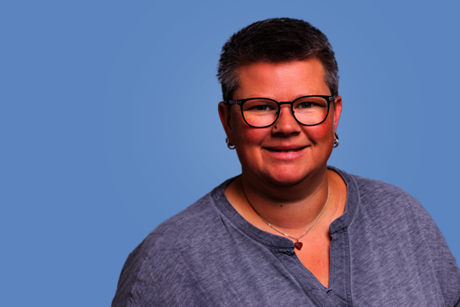 Porträtfoto von Kirsten Much