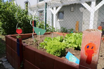 Hochbeet Johanniter-Kindertagesstätte "Burgspatzen"