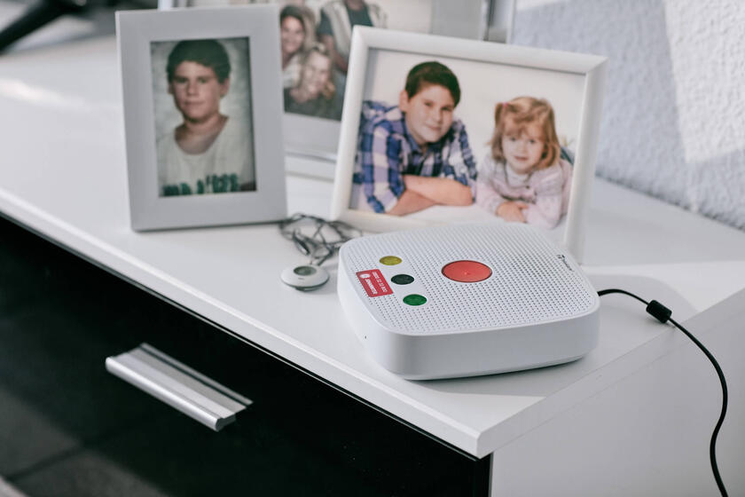 Johanniter-Notrufdienste bieten Hilfe auf Knopfdruck.