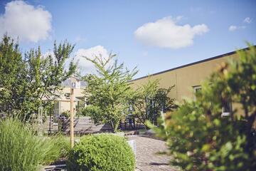 Garten des Johanniter-Pflegewohnahuses Am Seltenbach