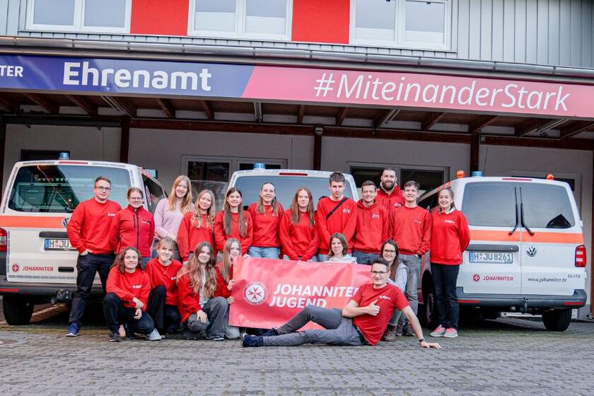 Die Teilnehmenden der Regionaljugendversammlung in Niedersachsen-Mitte.