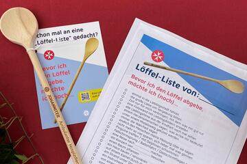 Kochlöffel mit Löffelliste