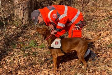 Bildimpression Rettungshundeteam